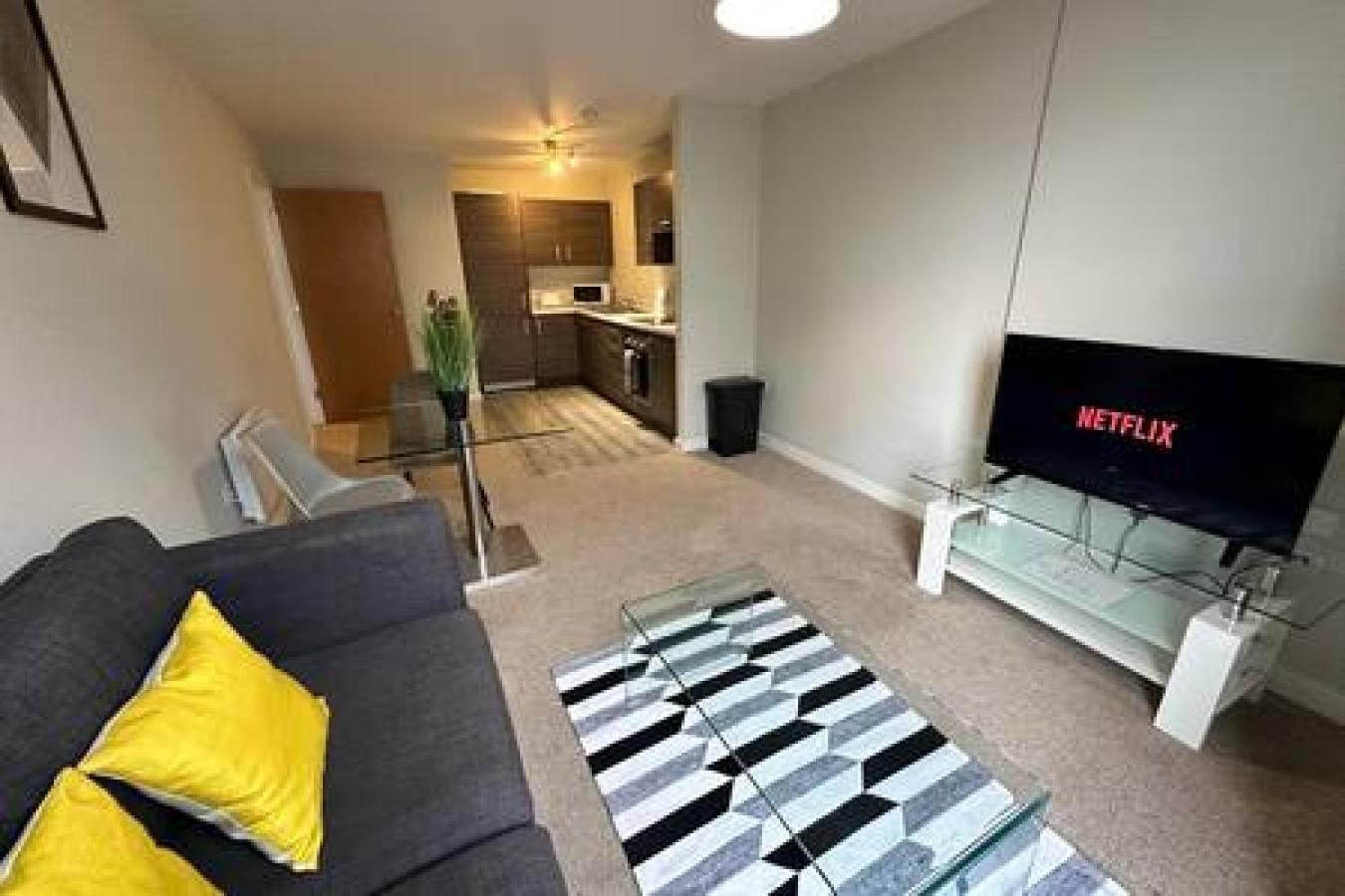 Modern 1 Bed Sleeps 2